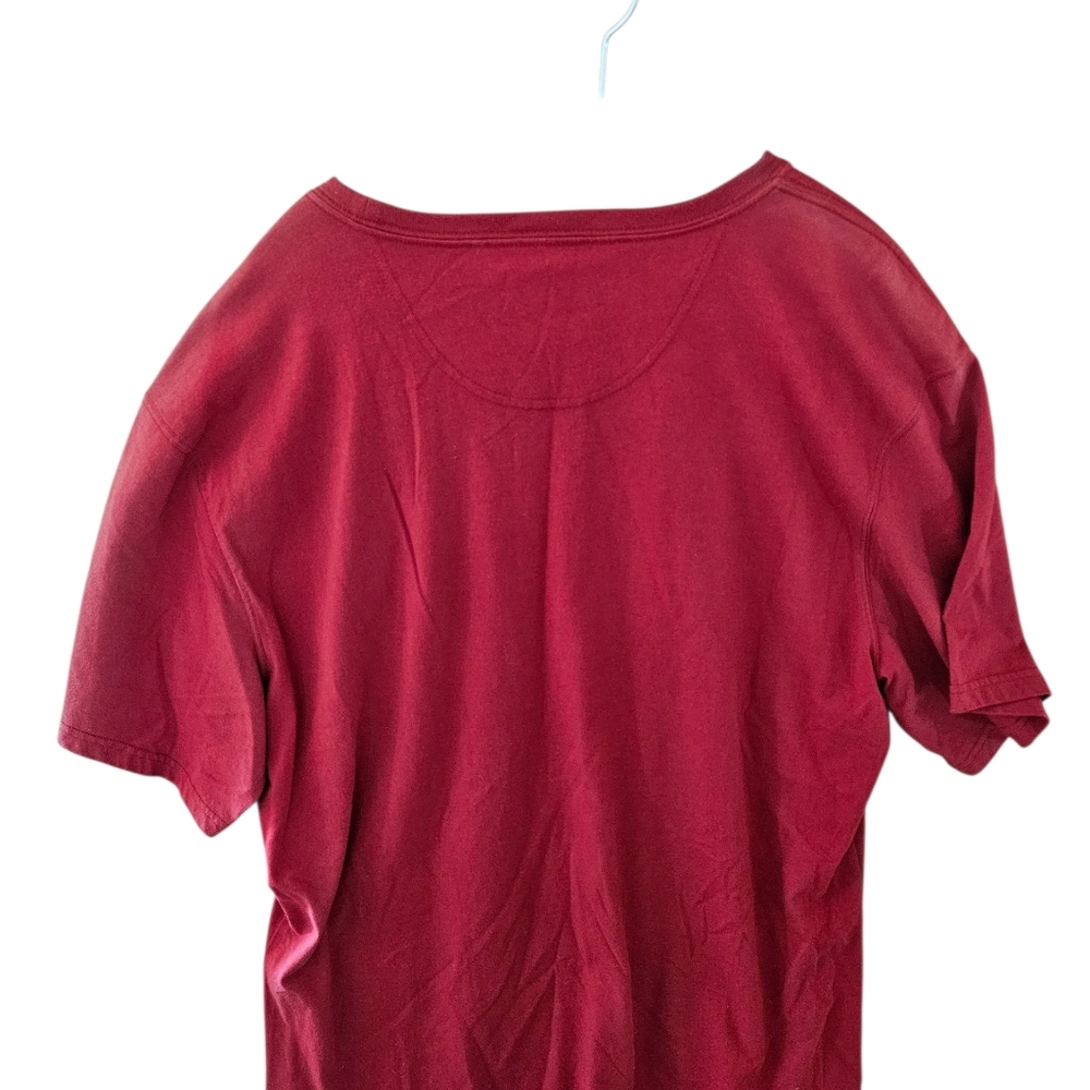 Barbour Red 'Storm Force' Lighthouse Graphic Tee Nwt Xxl CL0052 - Picture 7 of 7